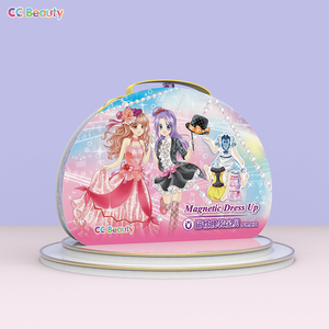Autocollants magnétiques créatifs pour réfrigérateur, personnalisables OEM/ODM, pour habillage de <span class=keywords><strong>princesse</strong></span>, jouets à coller de dessins animés pour petites filles - Product Image 1