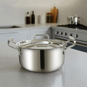 Olla para Sopa Lennon de Alta Gama, Moderna, Antiadherente, de Gran Capacidad, de Acero Inoxidable, Apta para Lavavajillas, Utensilio de Cocina, Regalo - Product Image 5