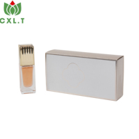Boîte cadeau de parfum écologique verte personnalisée, boîte d'emballage de luxe en papier rigide recyclable, OEM ODM