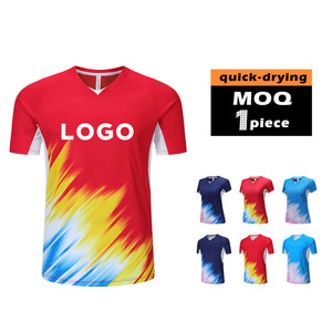 T-<span class=keywords><strong>shirt</strong></span> personnalisé de haute qualité, nouvelle marque, respirant, uniforme, t-<span class=keywords><strong>shirt</strong></span> de <span class=keywords><strong>badminton</strong></span> <span class=keywords><strong>pas</strong></span> <span class=keywords><strong>cher</strong></span> pour hommes - Product Image 1