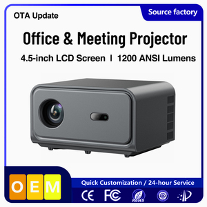 Projecteur LCD 2026, 1200 lumens ANSI réels, projecteur LED, Full HD 1080P, vidéo 4K, mise au point automatique, correction de la distorsion trapézoïdale, home cinéma, WiFi 5G, Proyector - Product Image 1