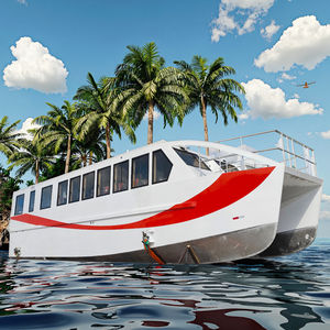 Nouveau catamaran en aluminium de 75 places avec moteur hors-bord pour le tourisme maritime et fluvial, longueur 15m - Product Image 6