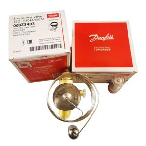 Válvula solenoide de expansión termostática R404 Válvula de expansión térmica electrónica para intercambio de calor de refrigeración Nueva granja de cobre - Product Image 3