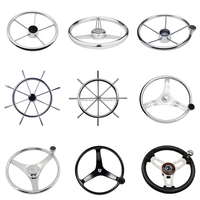 Accessoires marins de volant de bateau de volant d'acier inoxydable de puissance marine directe d'usine