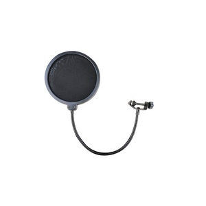 Negro tambor terminal micrófono Metal micrófono soporte de <span class=keywords><strong>música</strong></span> - Product Image 1