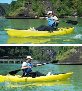 कारखाने प्रत्यक्ष रोटोडोल्डेड एल्यूमीनियम कस्टम उच्च गुणवत्ता वाले टिकाऊ बेहतर प्रदर्शन ड्रिफ्ट नाव कनायक - Product Image 4