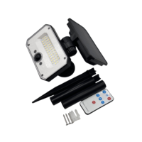 Lanterne rechargeable sous le capot, charge solaire USB, 48 LED SMD2835, lumière de travail avec capteur de mouvement PIR, 850LM, blanc