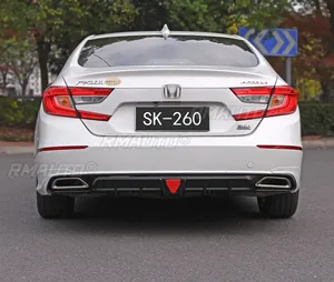 Accord Rear Bumper <b>Lip</b> White Rear Bumper <b>Splitters</b> Diffuser Body Kit for Honda Accord 10.5th Gen 2018-2022 Car Accessories - Product Image 3