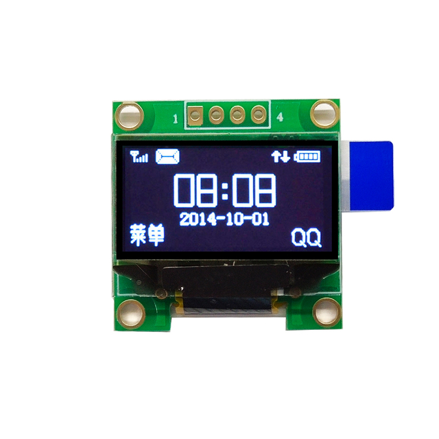 0.96 INCH 4PIN SPI I2C OLED WHITE SSD1306 128X64 DISPLAY MODULE