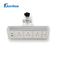 Multiprise à pince de bureau avec protection contre les surtensions, prise USB, rallonge de table, multiprise à clipser pour bureau