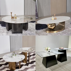 Luxury Coffee <b>Table</b> Legs Series Stainless Steel Contemporary Design Heavy Duty Indoor Use - Product Image 1
