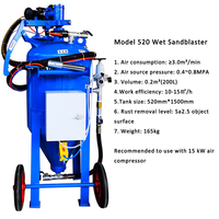 Machine de sablage humide YS à vendre équipement de sablage à haute efficacité
