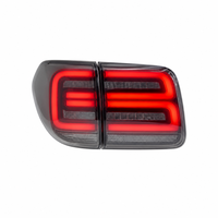 Feu arrière dynamique à défilement horizontal avec clignotant, effet fumé, remplacement direct, Nafu Auto pour Patrol Y62 SUV 2016-2019