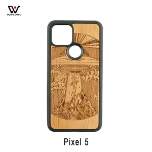 Cherry Wood Phone TPU Cover For iPhone 11 12 13 14 15 Pro Max Natural Real Wood Case Phone Case