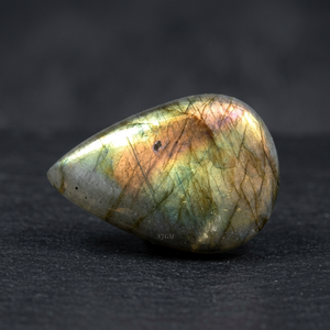 Venta al por mayor 4X6mm Piedra preciosa labradorita natural en forma de pera Alta calidad Espectrolita suelta IGI Certificado Precio de fábrica Negro - Product Image 4