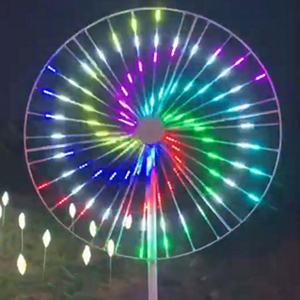 Décoration de Noël, guirlande lumineuse LED intelligente RGB pour extérieur, étanche IP65, effet feu d'artifice - Product Image 2