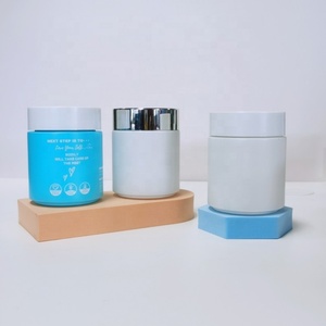 Frascos de Vidrio de Boca Ancha Redondos de 100 ml, 150 ml, 250 ml para el Cuidado de la Salud, Frascos Cosméticos para Cápsulas de Suplementos, Píldoras de Vitaminas - Product Image 3