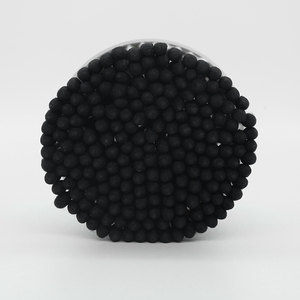 Chuyên nghiệp OEM Chồi nhà máy hấp thụ cao đầy màu sắc đôi xoắn ốc trang điểm bông gạc - Product Image 5