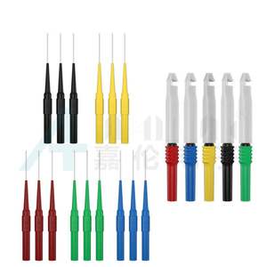 JIALUN <span class=keywords><strong>Kit</strong></span> <span class=keywords><strong>Probe</strong></span> uji Multimeter 30V, <span class=keywords><strong>Probe</strong></span> belakang 4mm jarum tindik isolasi kontak kuningan untuk alat mobil - Product Image 1