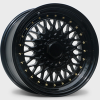 Jantes de voiture en alliage d'aluminium personnalisables de haute qualité 14 15 16 17 18 19 pouces pour BMW Série 3 pour Audi A3 A4 pour Honda Civic
