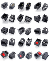 Connecteur mural en cuivre Amass XT90NE-M/XT90NE-F, mâle/femelle, jaune/noir, pour batterie, UHF, PCB, RF, FPC, alimentation CC 500V