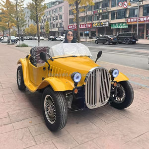 Vente directe d'usine Mini Hot Rod voiture classique véhicule électrique vintage 2 places voiture de tourisme de loisirs - Product Image 1