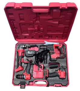 Ensemble d'outils électriques multifonctionnels sans fil <span class=keywords><strong>4</strong></span> <span class=keywords><strong>en</strong></span> <span class=keywords><strong>1</strong></span> avec batterie au lithium - Product Image 1