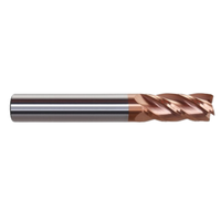 Fraise plate en acier au tungstène haute performance, revêtement nano, 4 cannelures, modèle AR30, outil de fraisage CNC, vente en gros à bas prix