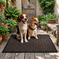 Tapis de sol en caoutchouc écologique pour la maison, style moderne, tapis d'entrée rembourré pour la cuisine, le couloir, tapis lavable sur mesure pour l'hôtel