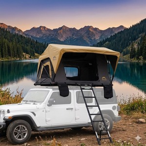 Tente de toit de camping Wild Land pour 2 personnes, <span class=keywords><strong>Normandie</strong></span> Auto Pro, quatre saisons, camouflage, softshell, une chambre, pour débutants, pliable - Product Image 1