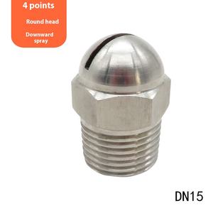 Zstma प्रकार फायर स्प्रिंकलर स्टेनलेस स्टील खुला भ्रम 1/2 इंच आकार जाली संरचना अनुकूलन योग्य - Product Image 6