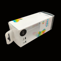 Boîte pliable en PET recyclable imprimée sur mesure, transparente, avec impression couleur, emballage plastique pour cosmétiques, emballage blister, taille personnalisée