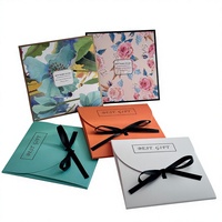 Boîte à écharpe personnalisée, boîte d'emballage pour chaussettes, boîte cadeau en carton blanc pour mouchoirs et sous-vêtements