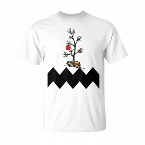 Camiseta clásica con gráfico vintage de película navideña, diseño festivo, ajuste unisex - Product Image 2