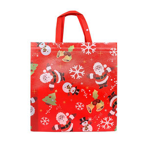 Sac laminé promotionnel personnalisé sac d'épicerie recyclable écologique sac à provisions laminé non tissé sac fourre-tout de supermarché - Product Image 3