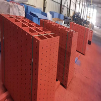 Panneau de coffrage en acier Q235B de 2 mm, surface galvanisée, réutilisable pour la construction de murs en béton, colonnes et dalles de bâtiments de grande hauteur