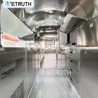 Camión de Comida Wetruth con Cocina Completa para Negocios de Comida Callejera, Remolques de Comida con Certificación CE DOT VIN, Camión de Comida Móvil