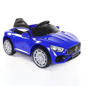 Best seller per bambini auto elettrica in plastica PP giocattoli per bambini che viaggiano su auto bianco giallo blu auto per bambini