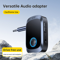 Transmisor Dos en Uno, Receptor Bluetooth 5.4, Adaptador de Audio Inalámbrico AUX de 3.5 mm, Receptores de Datos Compatibles con Computadora y Televisión