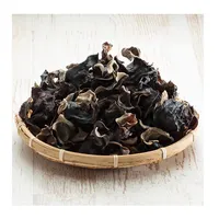 Elegant texture black edible Mushrooms Whole dried cloud ear fungus