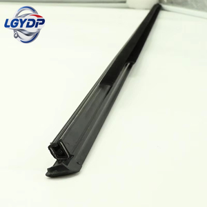 Guarnizione Esterna per Vetro Porta <span class=keywords><strong>Parabrezza</strong></span> per Modelli 51337066601 51337066602 51347066607 51347066608 <span class=keywords><strong>Sostituzione</strong></span> in Alluminio+Plastica - Product Image 1