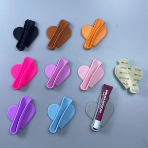 Silicone Lip Gloss Holder Lip Gloss Adhesive Sleeve Sticker Lipstick Holder Silicone Holder Stick on Mobile Phone Cover - Product Image 3