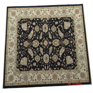 Nouvelle arrivée Ensembles de tapis modernes écologiques et antidérapants en laine nouée à la main de haute qualité Conception de logo personnalisé imprimé mur à mur - Product Image 5