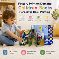 Impression à la demande en usine de livres pour enfants, impression de livres cartonnés, impression de livres éducatifs en carton pour enfants
