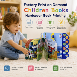 Stampa su Richiesta <span class=keywords><strong>di</strong></span> Libri per Bambini con Copertina Rigida, Stampa <span class=keywords><strong>di</strong></span> Libri Educativi sul Trasporto in Cartone per Bambini - Product Image 1