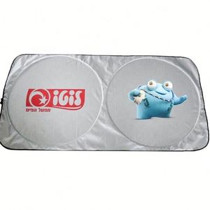 Uv protection Magnetic Automatic Foldable Front Windscreen <b>Shade</b> Custom Printed <b>Window</b> Windshield Car Sunshade Cover - Product Image 4