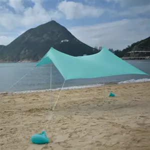 批发轻型遮阳棚弹出式沙滩帐篷遮阳棚沙滩遮阳棚帐篷沙滩帐篷