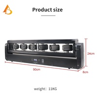 Projecteur laser à tête mobile 6 faisceaux RVB pour discothèque, éclairage de scène à effet laser 3000W - Vente chaude