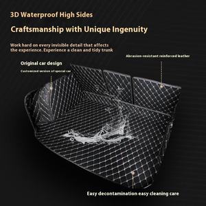 Grand tapis <span class=keywords><strong>de</strong></span> <span class=keywords><strong>coffre</strong></span> en cuir imperméable spécial pour voitures Tapis <span class=keywords><strong>de</strong></span> <span class=keywords><strong>coffre</strong></span> à bagages avec <span class=keywords><strong>protection</strong></span> <span class=keywords><strong>de</strong></span> l'environnement sans odeur - Product Image 2