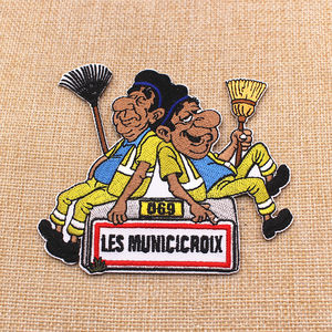 แพทช์ปักลายตัวอักษรโลโก้แบบกำหนดเองสำหรับงานมาร์ดิกราส์ ขายส่ง - Product Image 2